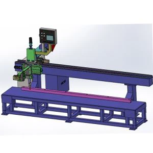 Αυτόματη μηχάνημα συγκόλλησης για την ανοικοδόμηση γραμμής γραμμής